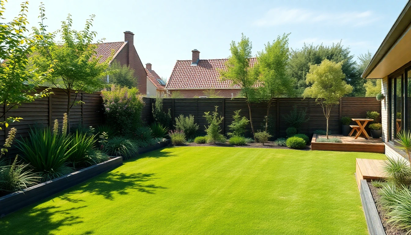Goed onderhouden tuin