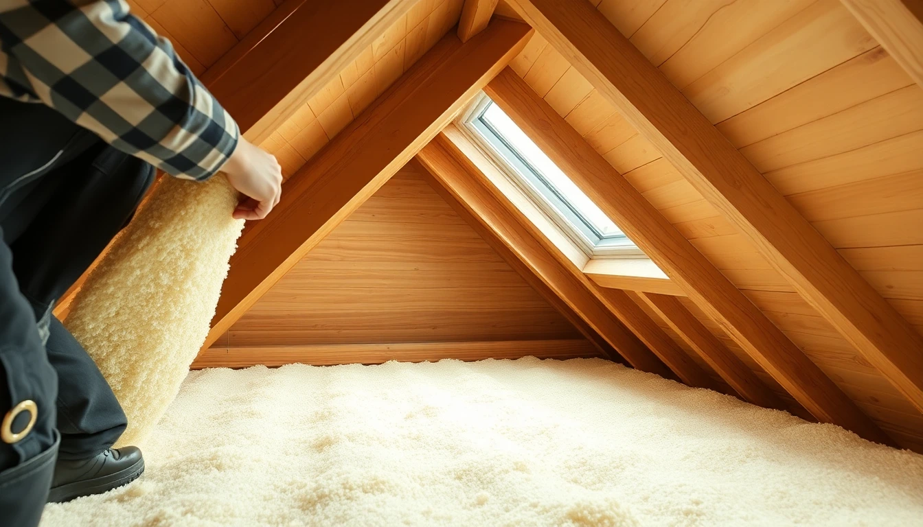 Home insulation attic