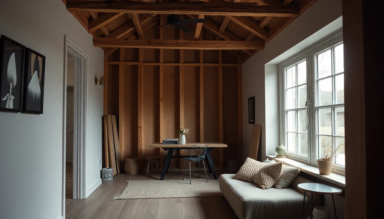 Dakisolatie aan de binnenkant in Nederlandse woning