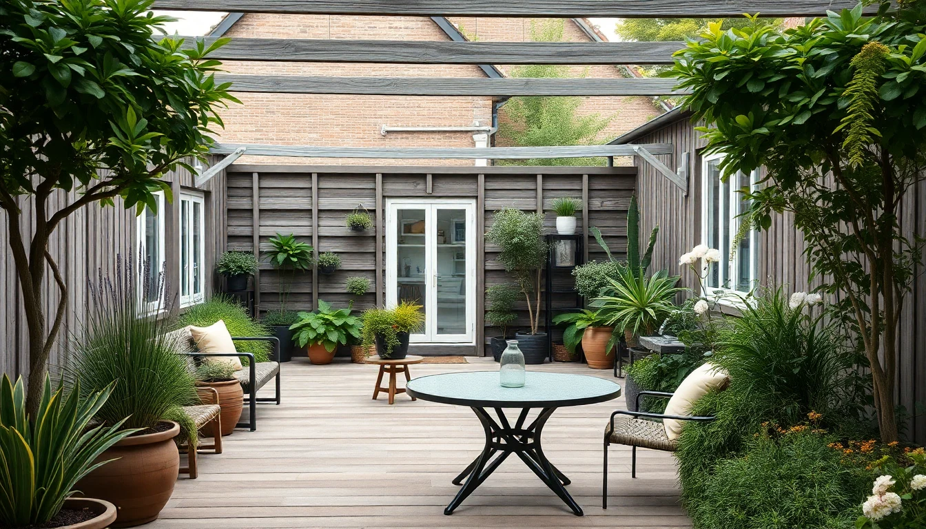 Tuin zomerklaar in Nederlandse tuin